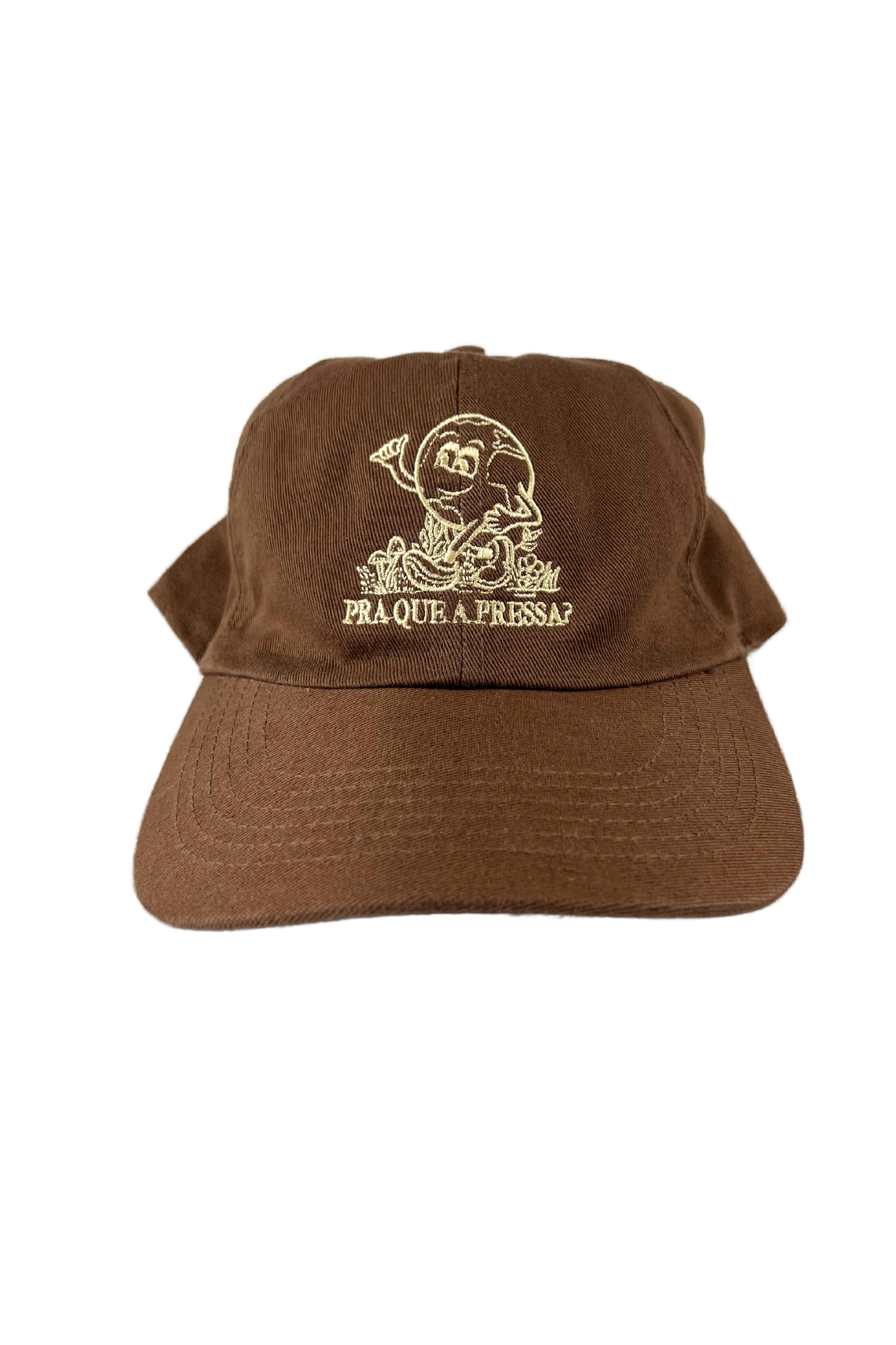 Boné Dad Hat Chocolate - Pra que a Pressa?