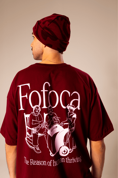 Camiseta Bordô - Fofoca