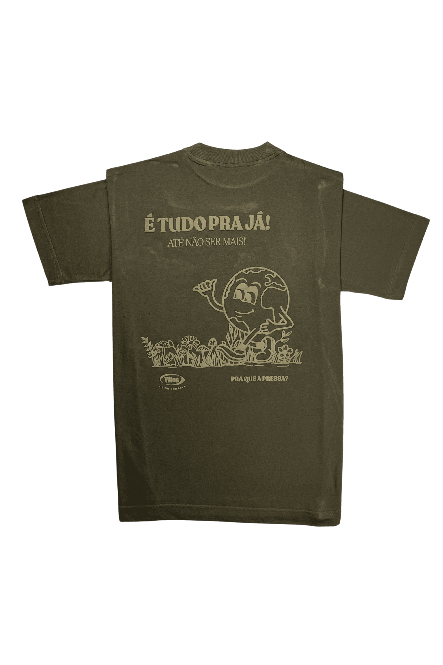 Camiseta Marrom - É Tudo Pra Já Marrom