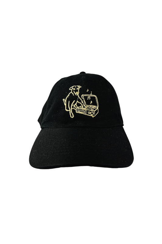 Boné Dad Hat Preto - Dog Vagal Off White