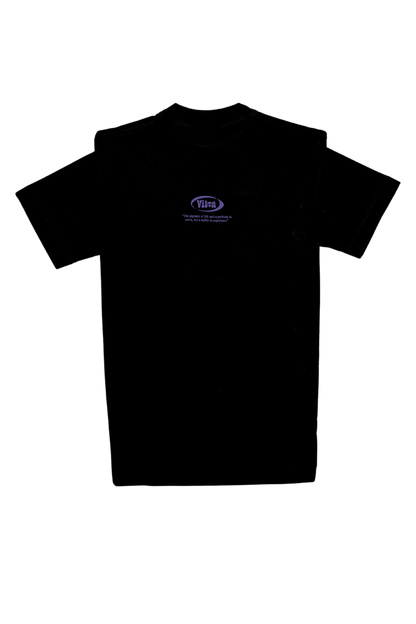 Camiseta Preta - The Journey Roxo