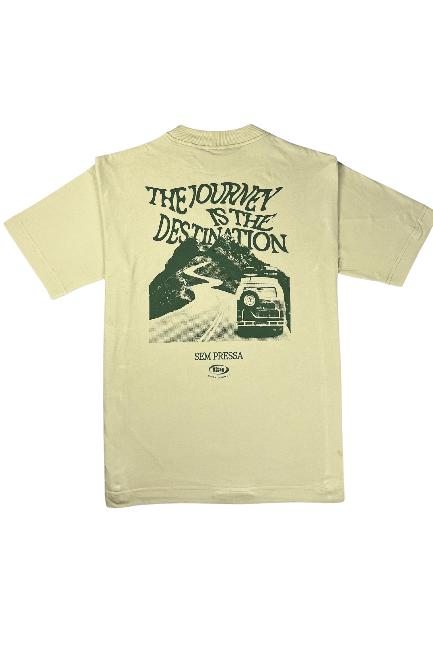 Camiseta Off White - The Journey Verde