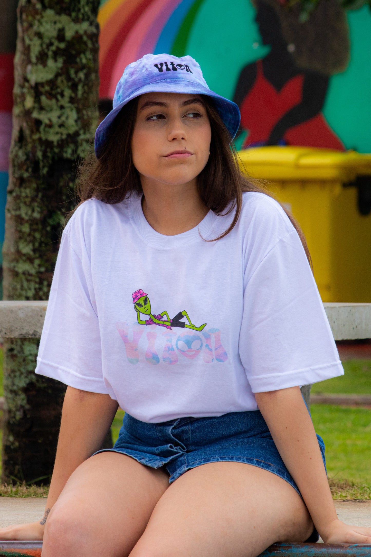 Camiseta Branca Junin Skater