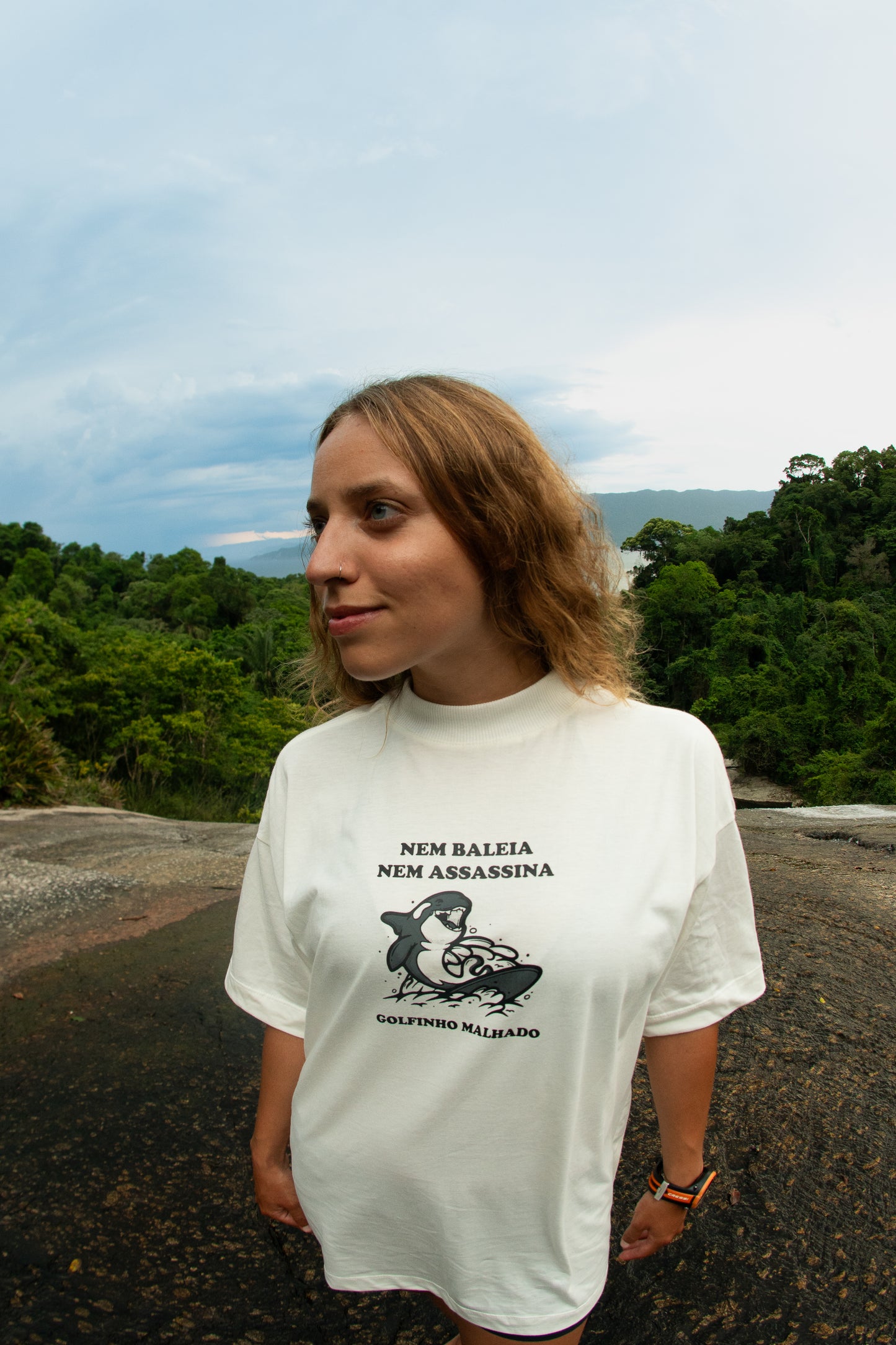 Camiseta Nem Baleia Nem Assassina - Orca