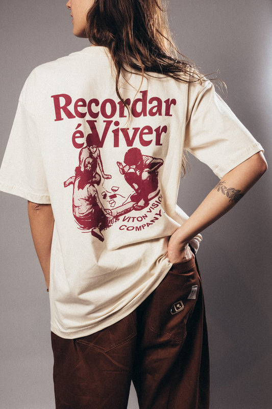 Camiseta OffWhite - Recordar é Viver